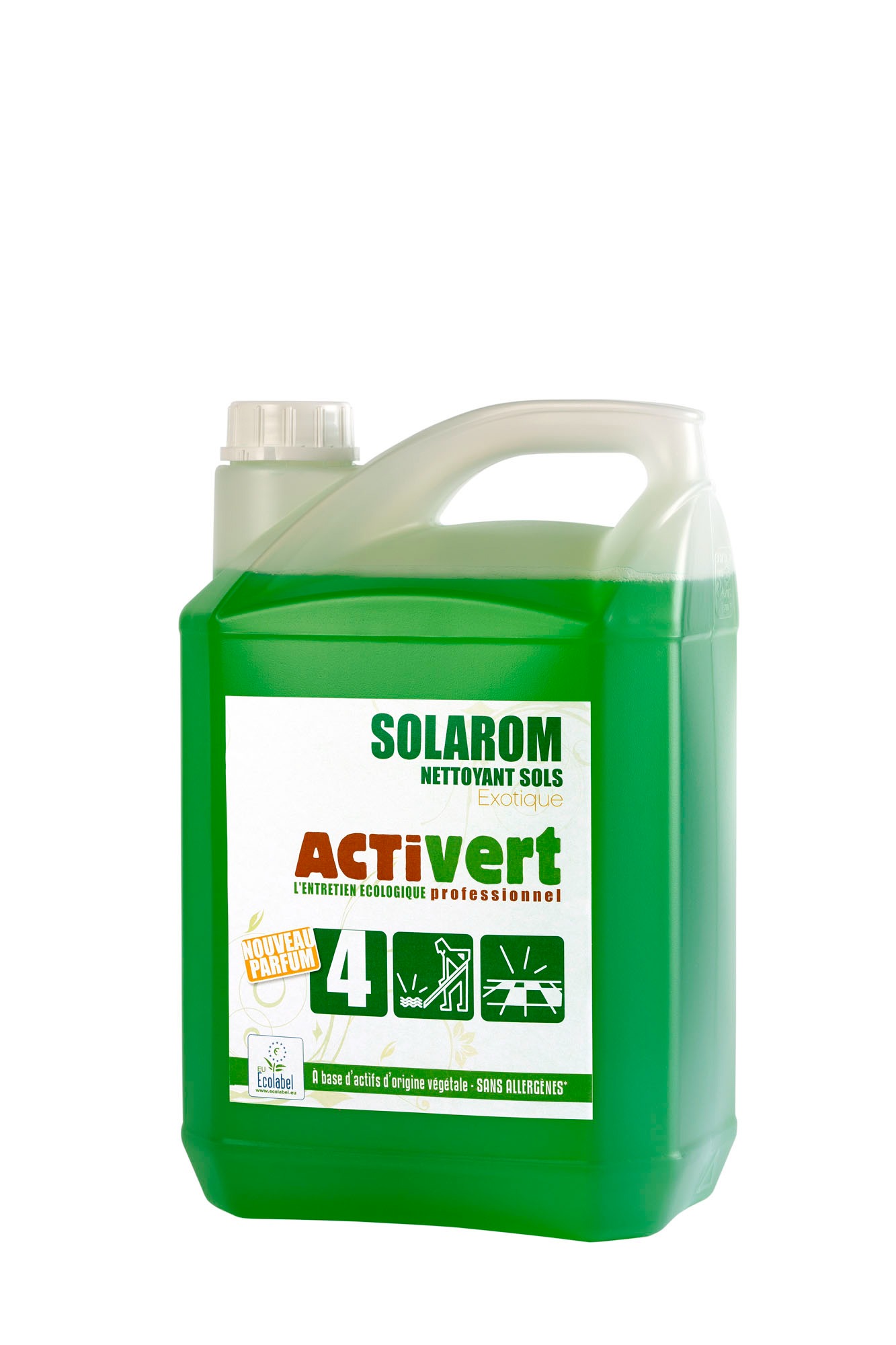 SOLAROM - NETTOYANT DE SOL - ACTIVERT 5 L