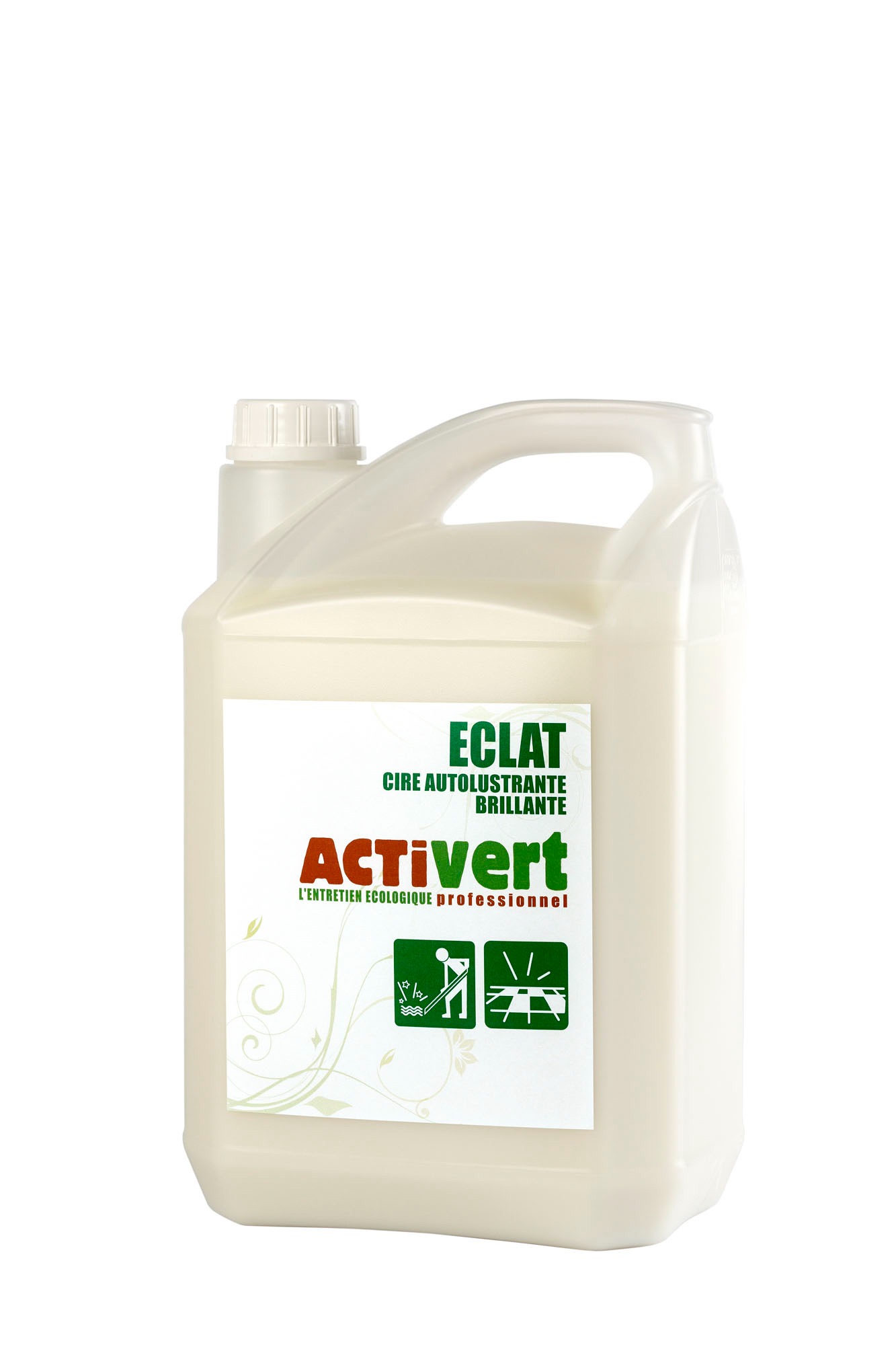 ÉCLAT - CIRE AUTOLUSTRANTE BRILLANTE - ACTIVERT 5 L