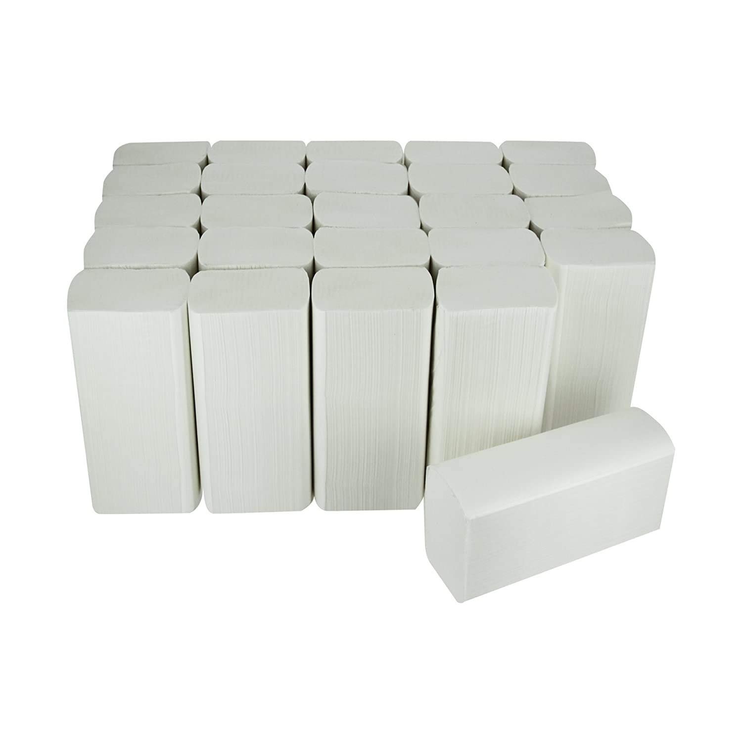 ESSUIE-MAIN ZGO 2 PLIS EN Z PURE OUATE BLANC ECOLABEL - CARTON DE 3750 FEUILLES