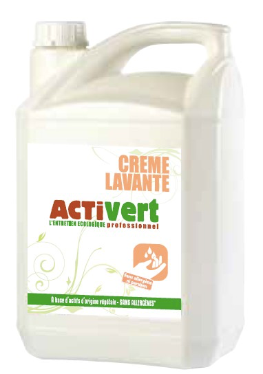 CREME LAVANTE MAINS - ACTIVERT 5 L