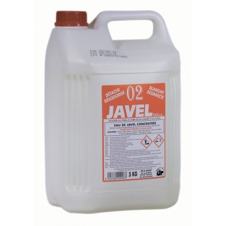 JAVEL LIQUIDE 9,6% - BIDON 5L