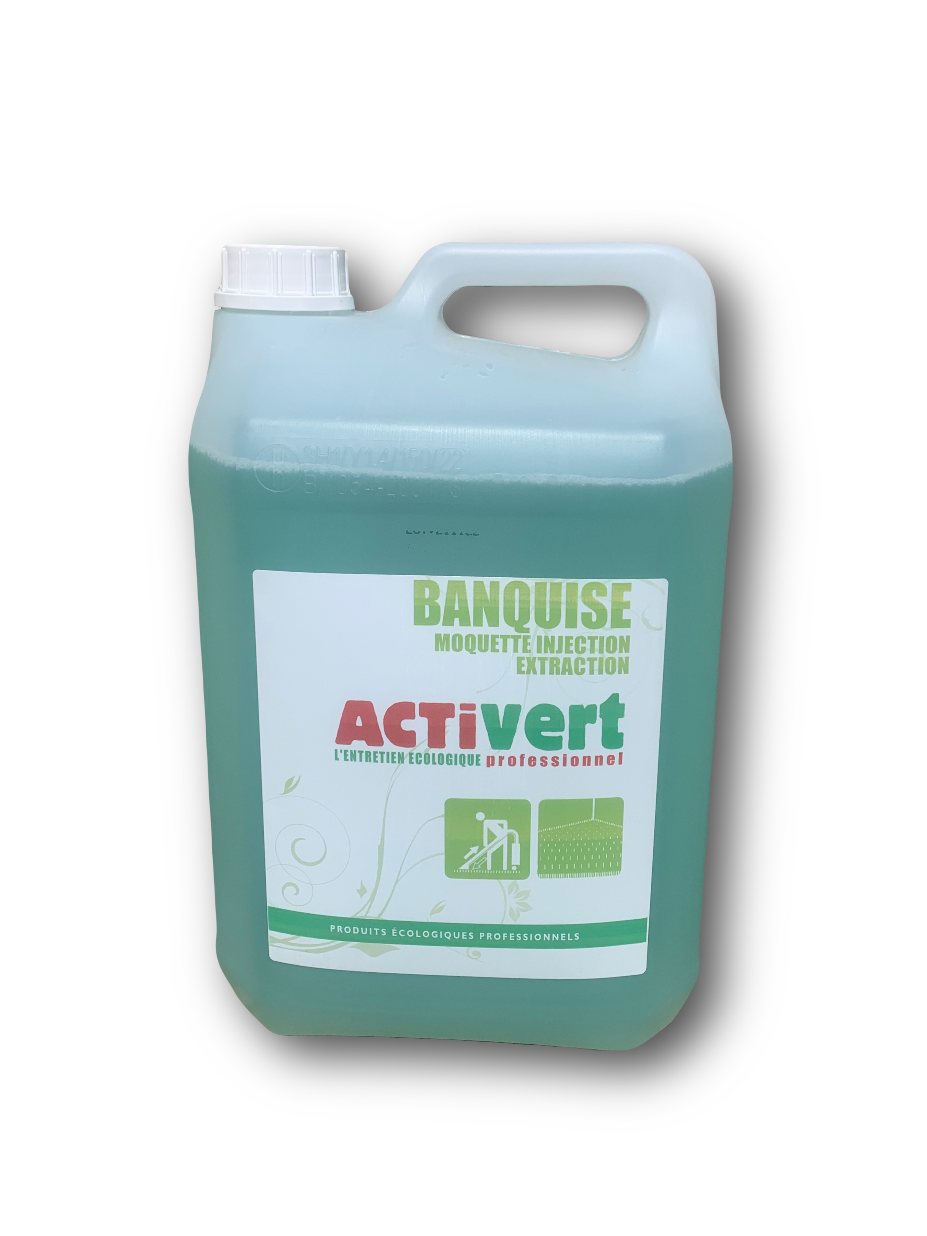 BANQUISE - MOQUETTE INJECTION EXCTRACTION - ACTIVERT 5 L